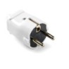 1101-1101/Clavija 4,8mm TT 16A-250V Blanco