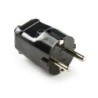 1101-N-1101-N/Clavija 4,8mm TT 16A-250V Negro