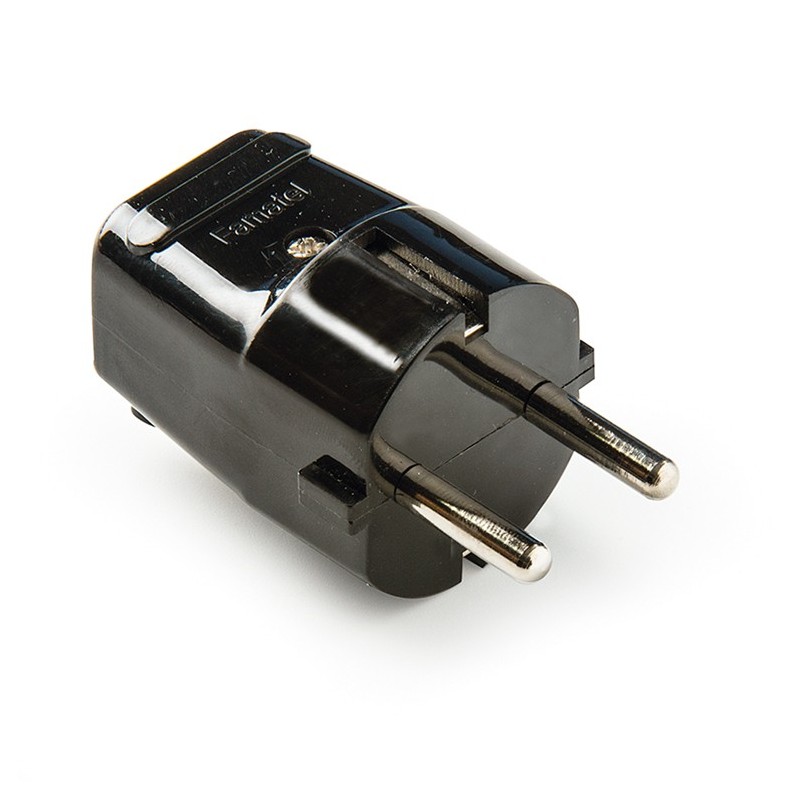1103-N-1103-N/Clavija 4,8mm TT 16A-250V Negro
