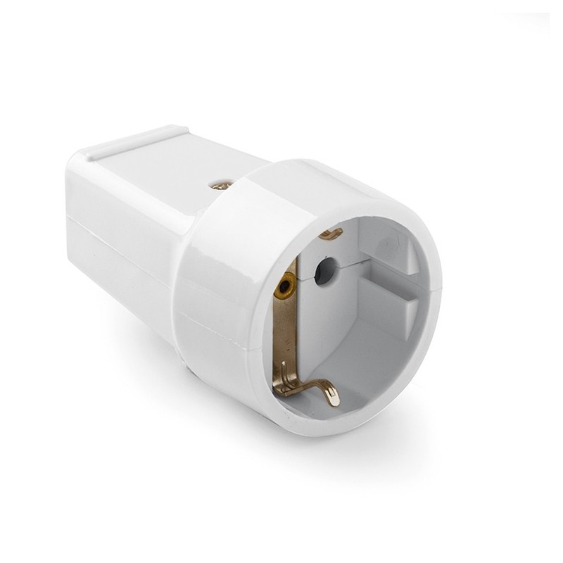 2101/ Base móvil TT 16A-250V Blanco