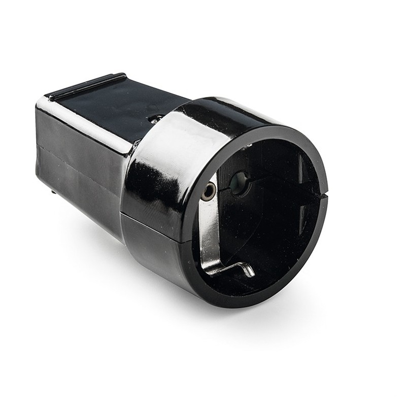 2101-N/ Base móvil TT 16A-250V Negro
