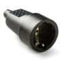 2104/ Base TT 16A-250V PVC goma Negro