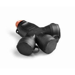 187G/ Adaptador triple TT 16A-250V C/Tapa