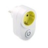 1309/ Adaptador TT Lateral 16A-250V  con interruptor