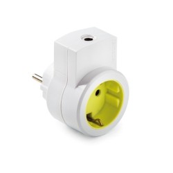 1310/ Adaptador TT Lateral 16A-250V  con salida cable