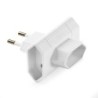 1205/ Adaptador triple 10A-250V