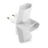 1217/ Adaptador triple 10A-250V