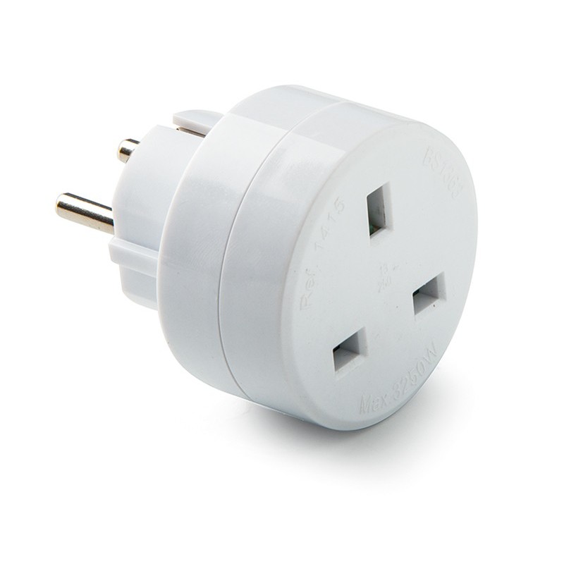 1415/ Adaptador europeo inglés 13-16A-250V