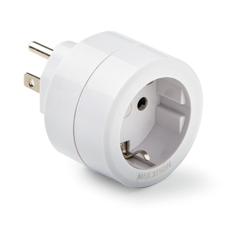 1417/ Adaptador americano europeo 15A-250V