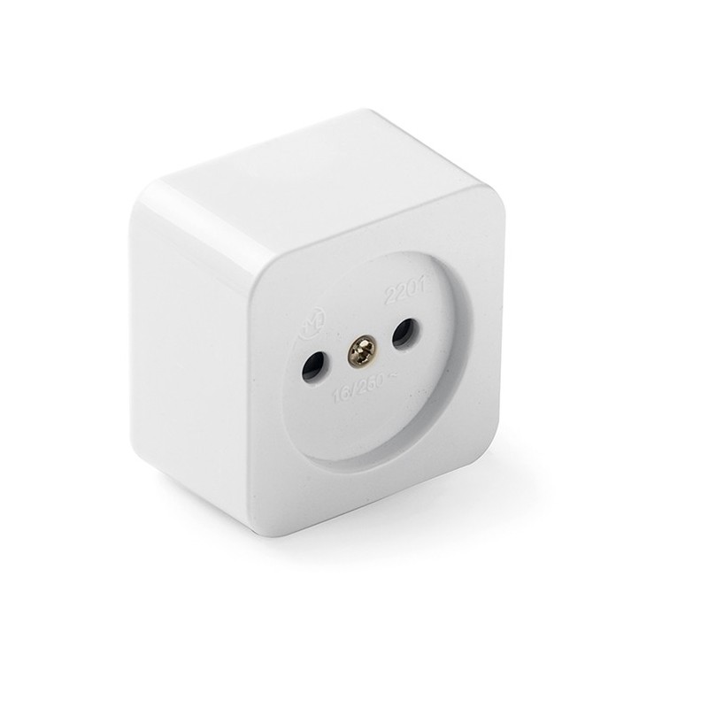 2201/ Base superficie porcelana 10A-250V
