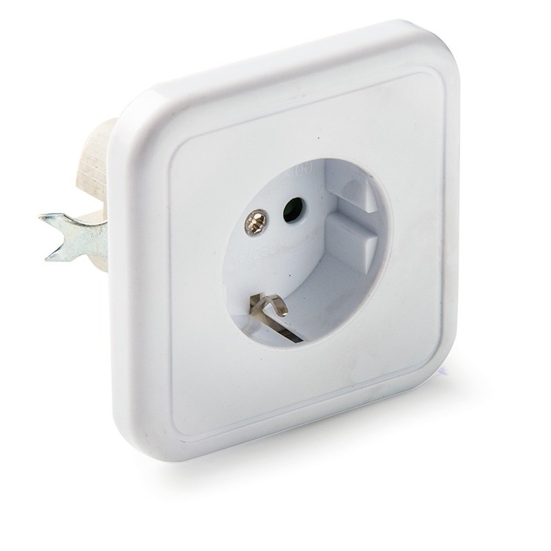 2300/ Base empotrar porcelana TT 16A-250V