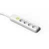 2628/3/ Base 4 tomas TT C/Int.Cable 3 metros
