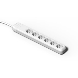 2517/3/ Base 6 tomas TT Cable 3 metros