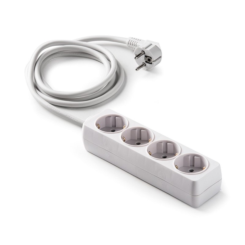 9/504/ Base 4 tomas TT Cable 1,5 m.