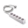 9/505/ Base 5 tomas TT Cable 1,5 m.