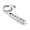 9/805/ Base 5 tomas TT C/Int.Cable 3 m.