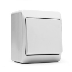 5110/ Pulsador estanco 10A-250V blanco