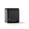 5123-N/ Base TT lateral estanco 16A-250V negro