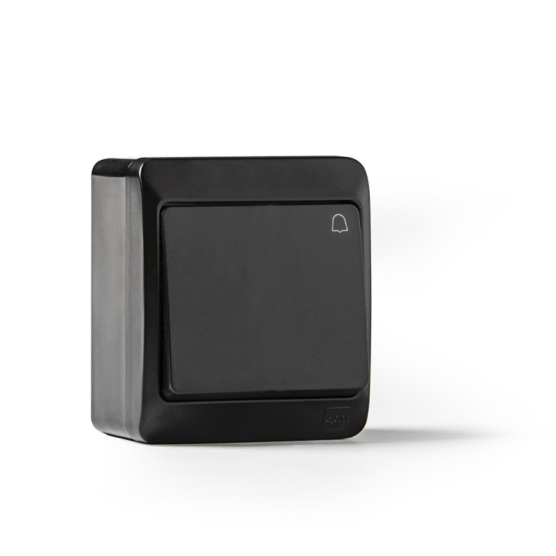 5110-N/ Pulsador estanco 10A-250V negro