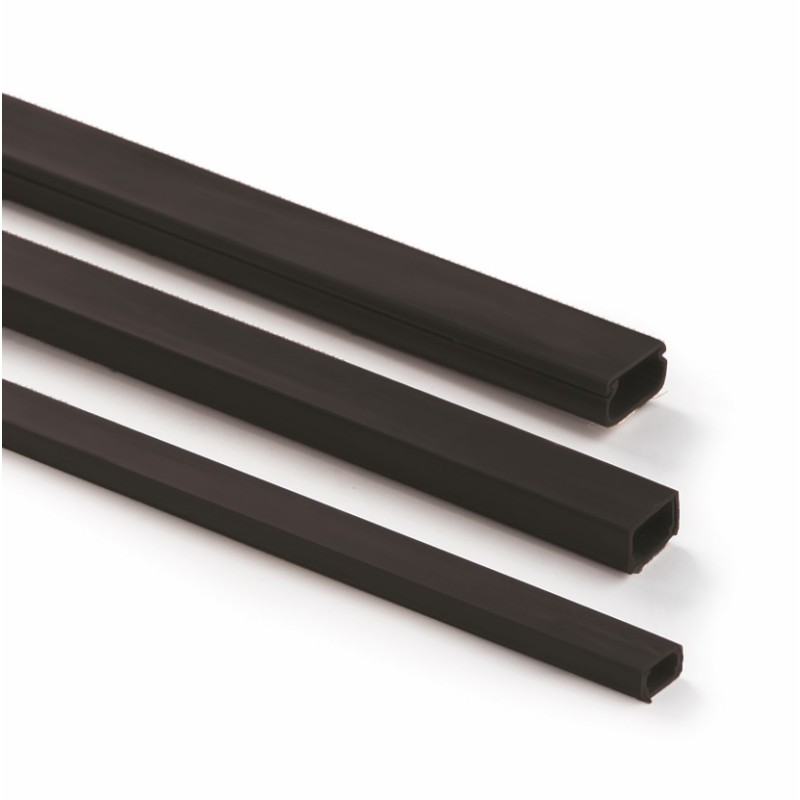 71529A-N/ Minicanal 10x20 adhesiva 2 m. Negro