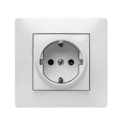 9123-5/ Pack 5 tomas de corriente 16A-250V blanco