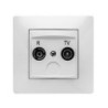 9135/ Toma R-TV blanco