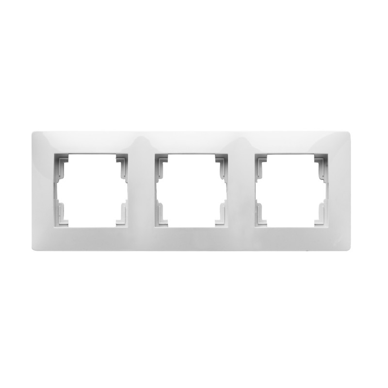 9121/ Marco triple blanco
