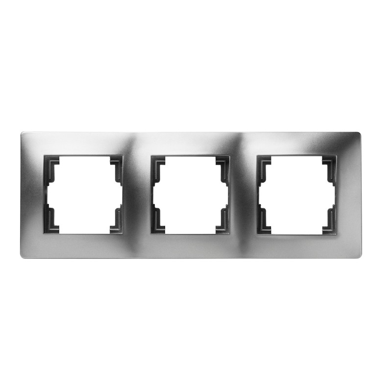 9221/ Marco triple aluminio