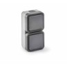 19096V/ Doble base vertical TT 16A-250V