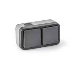 19097H/ Conmutador+Base Horizontal TT 16A-250V
