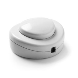 4405/ Interruptor de pie 2A-250V blanco