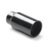 461/ Portalámparas liso E-14 Negro