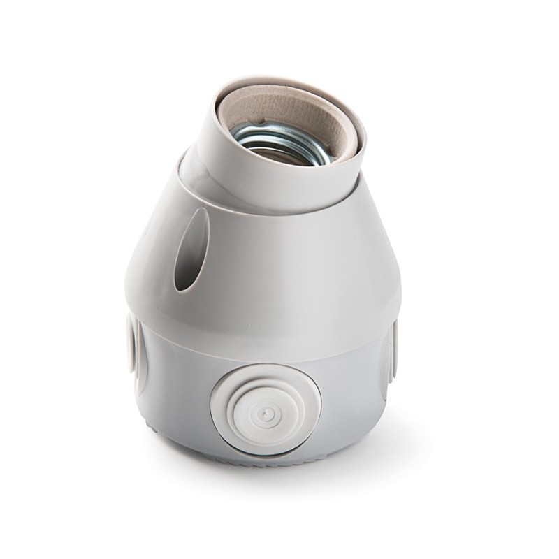 3005/ Portalámp.zócalo orientable E-27 c/caja