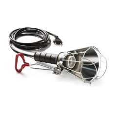 52403/ Lámpara portátil goma 100W 5m. pinza
