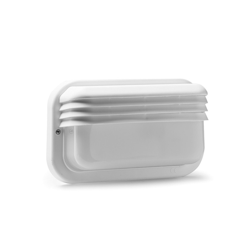 4414G/ Aplique ECOLED E-27 18 W horizontal blanco