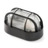 4409G/ Aplique oval E-27 60W Negro