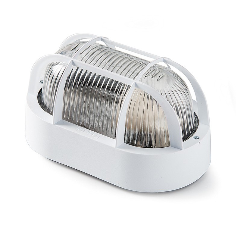 4410G/ Aplique oval E-27 60W Blanco