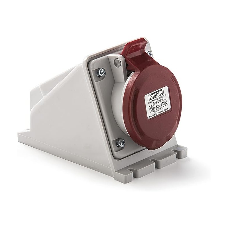 23391/ Base superficie 3P+N+T 16A 380V IP54