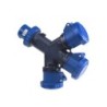 16003/ Adaptador 3 tomas 3P+T 16A 380V IP67
