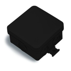 3051-N/ Caja mini estanca 75x75x39 negro