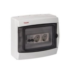 3908-T.2/ Armario IP65 2 Tomas TTL+ Magnetotérmico