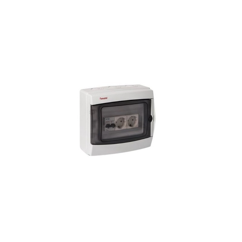 3908-T.2/ Armario IP65 2 Tomas TTL+ Magnetotérmico