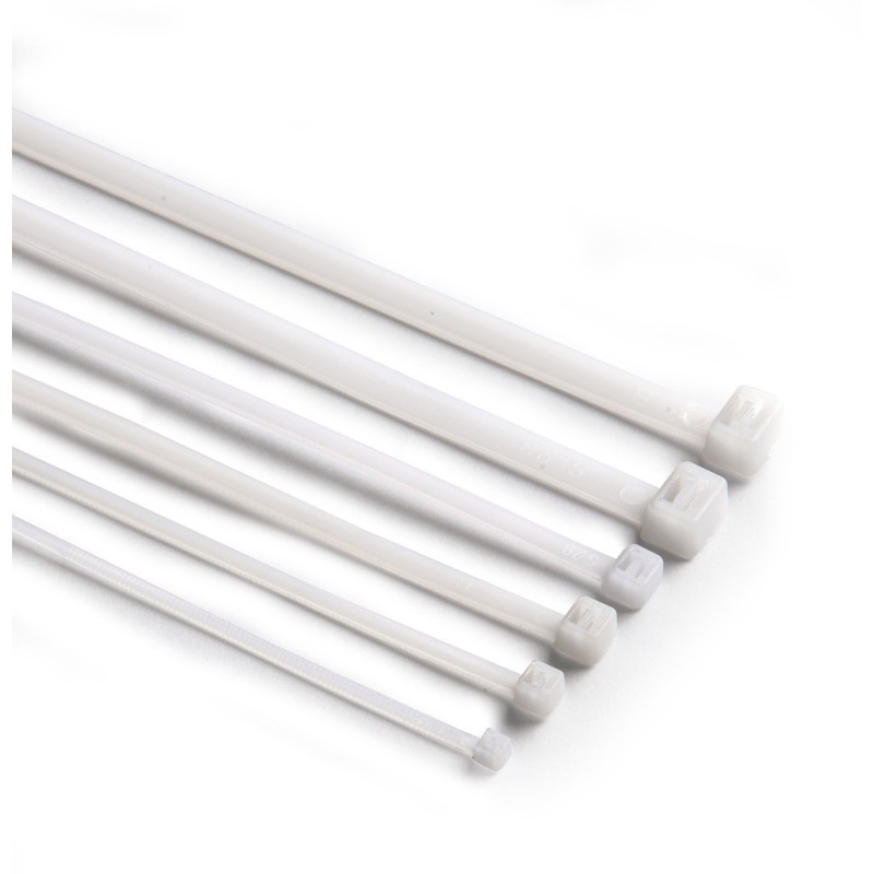 18305/ Brida blanca 250x4,8 (Bolsa 50 Uds.)