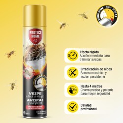 ESPUMA PARA AVISPAS Y AVISPEROS 750 ML. HOME PROTEC