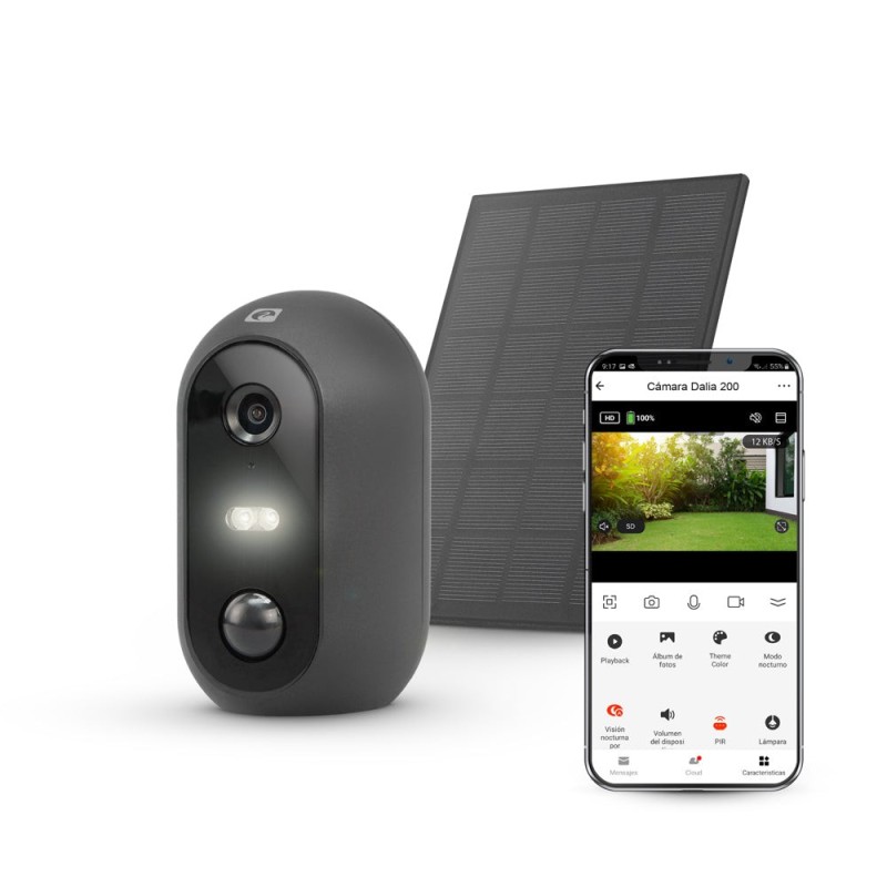 401330-CAM DALIA200 SMRT WIFI BAT. 1080p+PAN