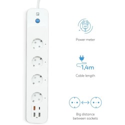 401363-BASE SMRTWIFI 4 TOMAS + 3 USB-A 1 C