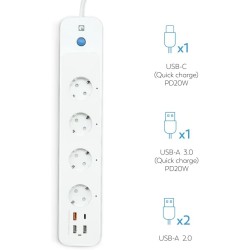401363-BASE SMRTWIFI 4 TOMAS + 3 USB-A 1 C