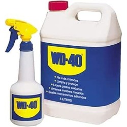 544506-WD40 INDUSTRIAL BIDON 5L + PULVE.