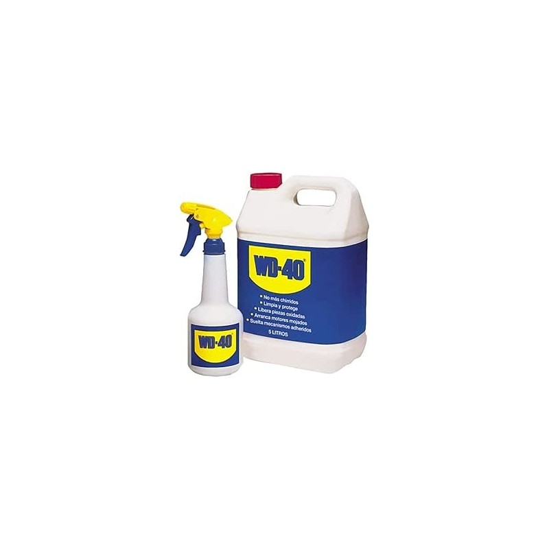 544506-WD40 INDUSTRIAL BIDON 5L + PULVE.